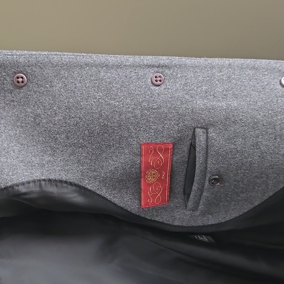 Wilfred 2XS Dark Grey Cocoon Coat - Picture 7 of 7